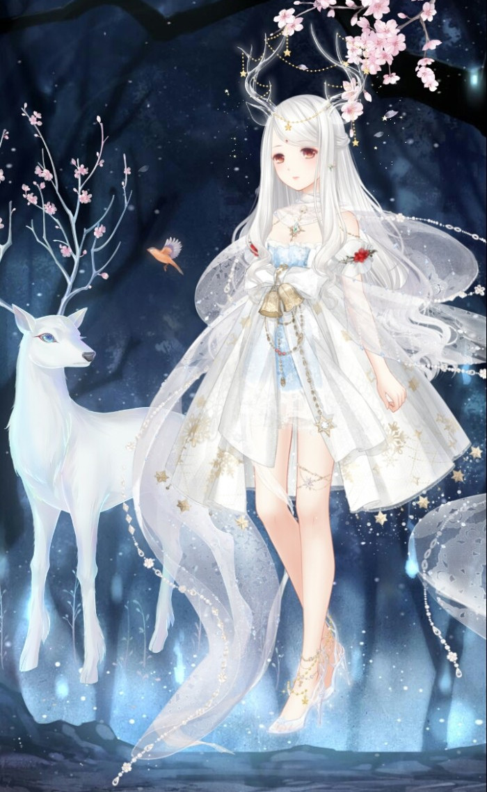 推荐一组非常漂亮的"奇暖女孩系列"人物插画,梦幻华丽,极美!