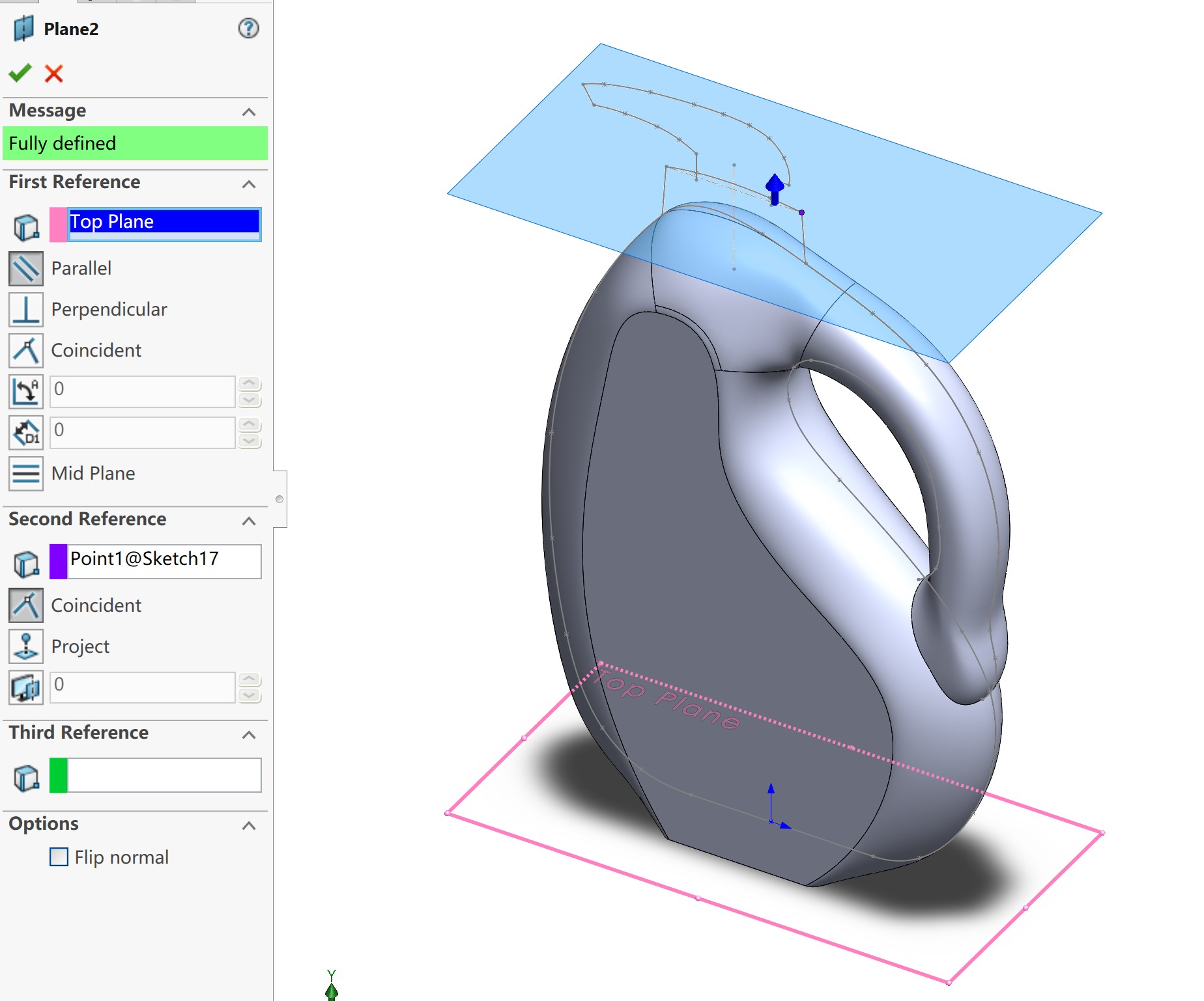 solidworks画复杂曲面图片