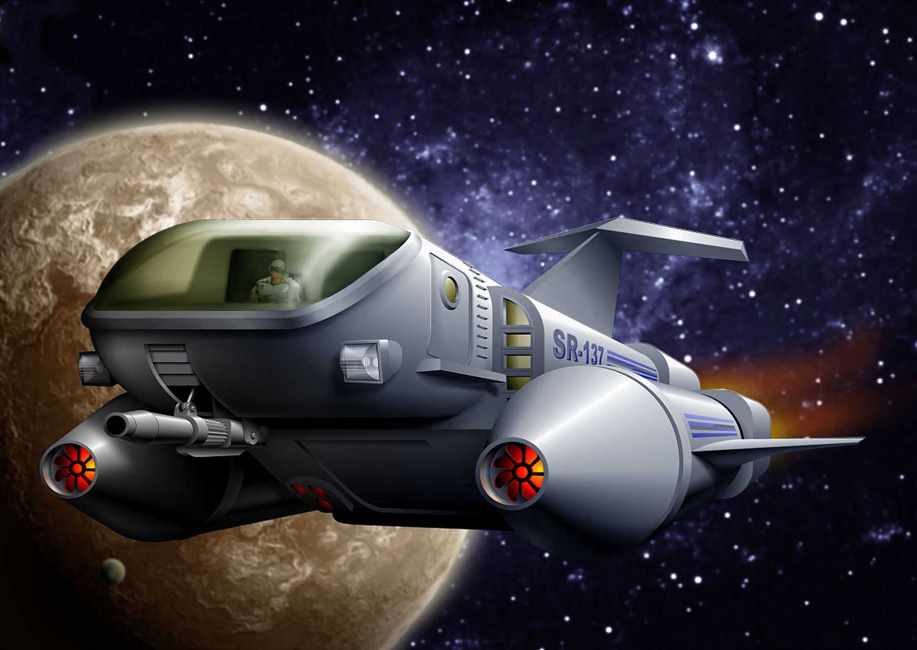 一千年后的地球面临资源枯竭,科学家研制星际版诺亚方舟寻找新生存