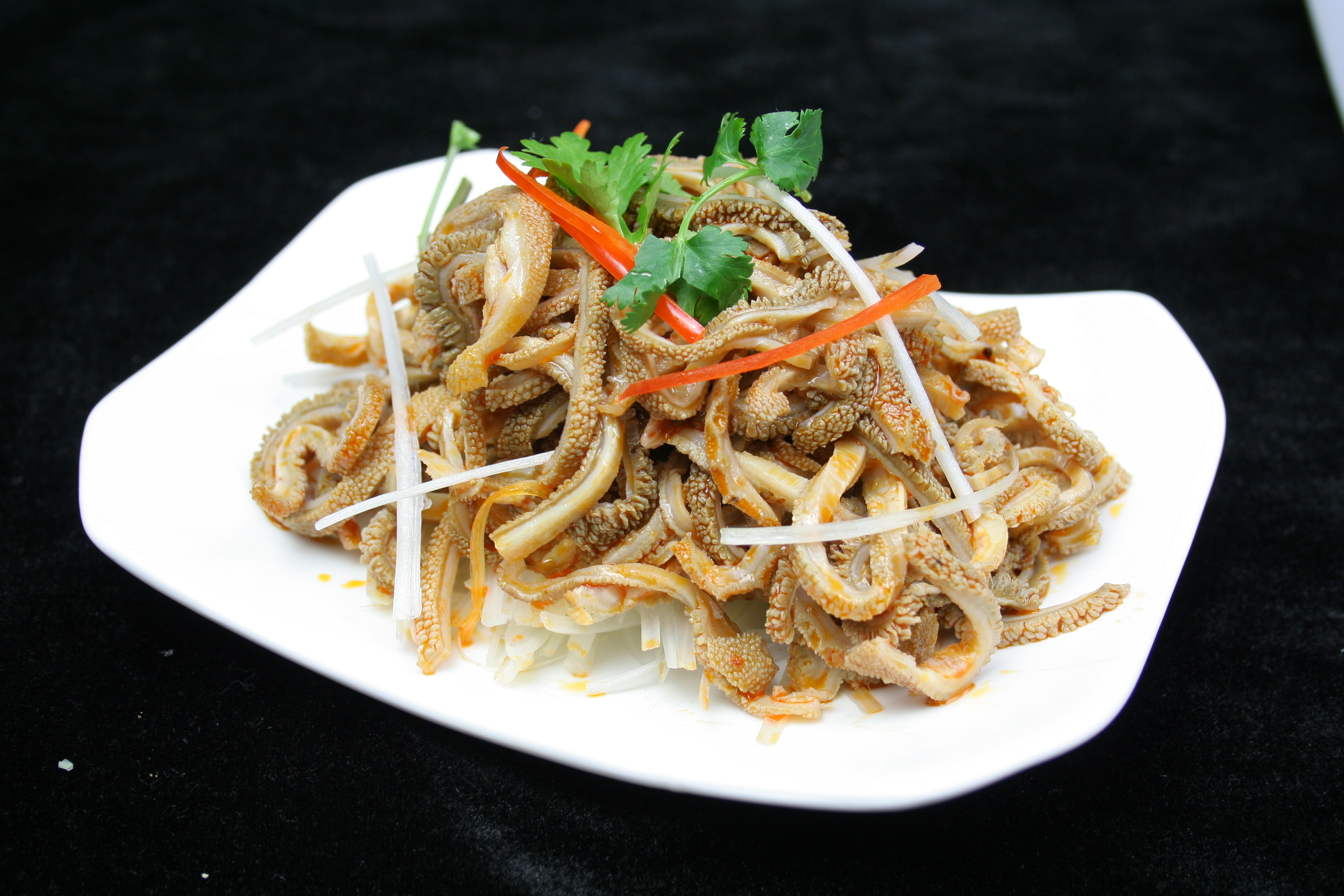 天天好胃口:奉上六道私房菜,鲜香可口,味道不输饭店 葱丝拌羊肚