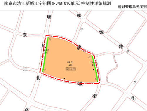 江宁滨江新城又出新规划,将增添一所中小学用地