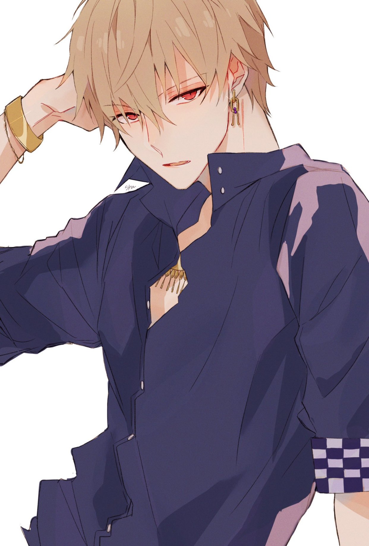 动漫美图:高冷的王吉尔伽美什图片欣赏,画风太美了