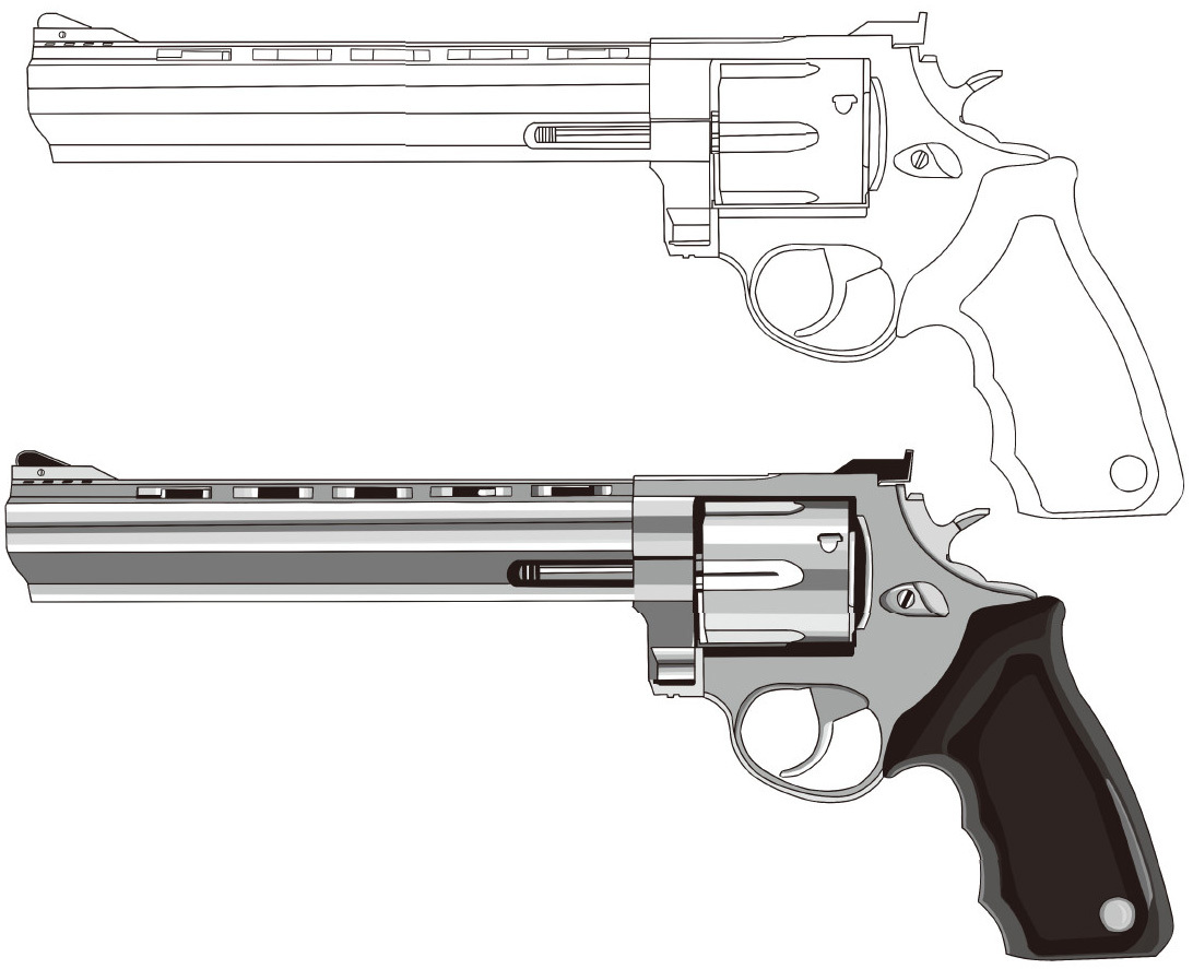 taurus 左轮手枪系列——公牛左轮手枪不合常规的一特点