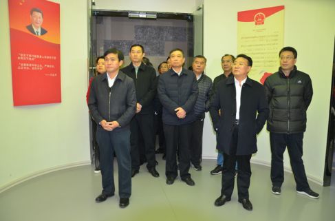 雷元江率省政协视察组视察进贤县禁毒教育基地