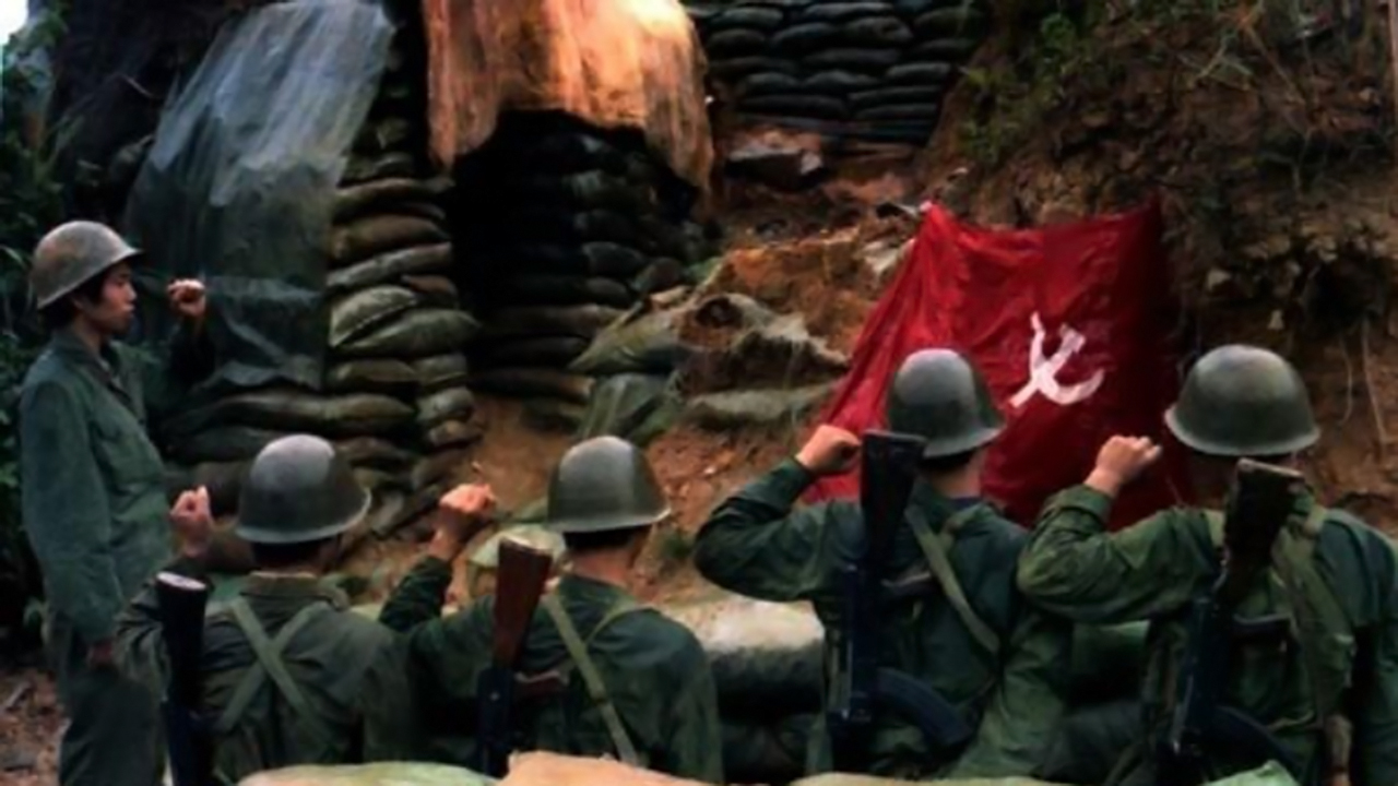 图:这是最帅的背影,无数英勇的将士用身躯挡住了来犯的敌人.