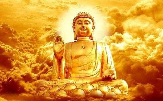 印光大师高声宣诵佛号,在佛堂大殿产生出轰鸣,盖过了汉奸的狂笑