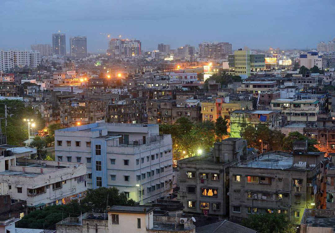 印度最繁华的城市图片