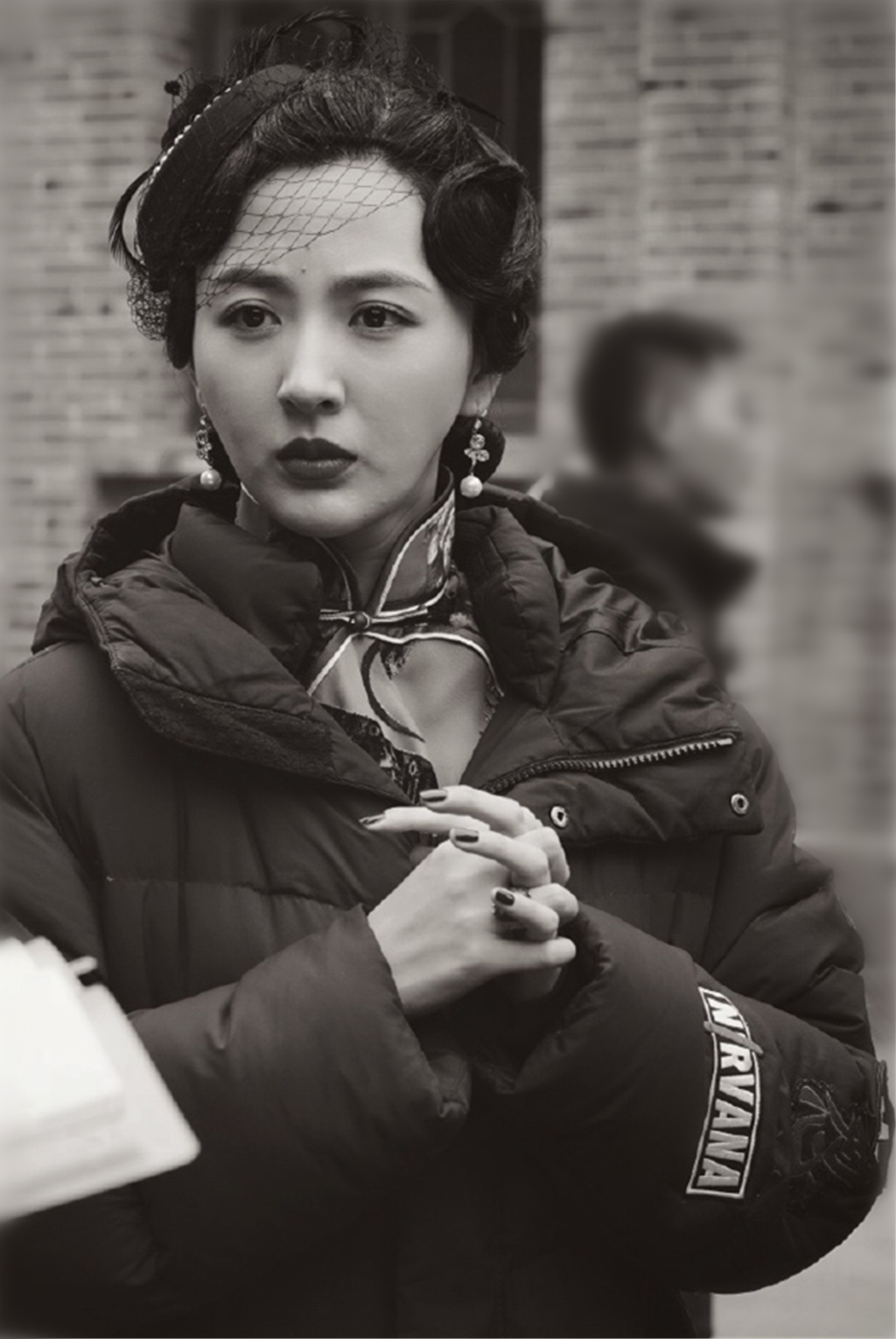 徐小飒,温婉妆容尽现民国风采