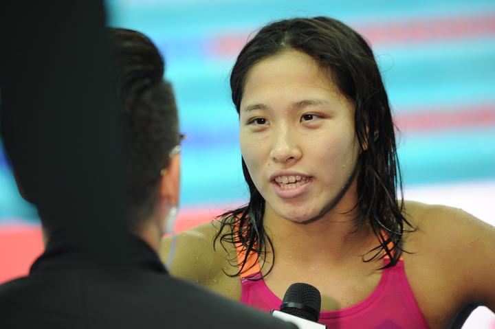 朱梦惠获女子100米自由泳第5名
