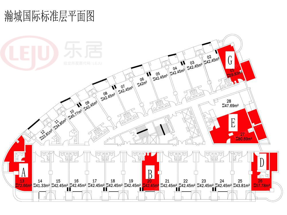 瀚城国际22-80平小户型即将开盘