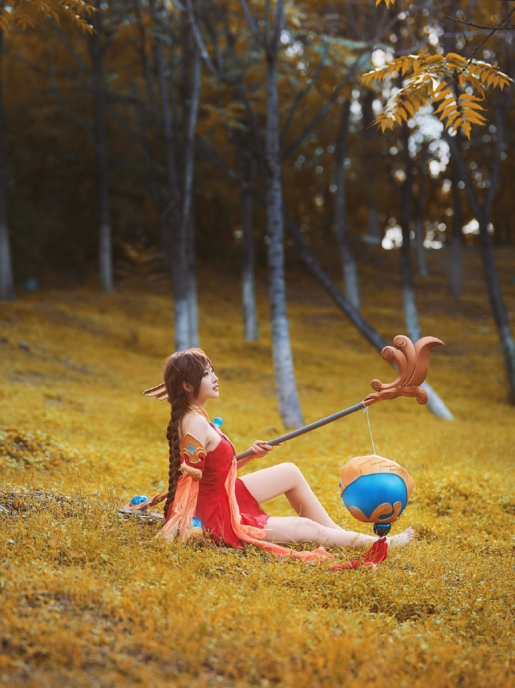 王者荣耀大乔cos:点亮的星,不会轻易熄灭