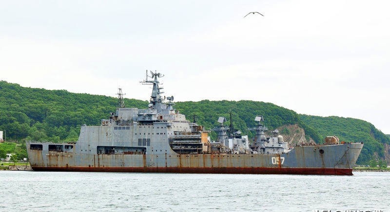 俄罗斯11711E型登陆舰图片