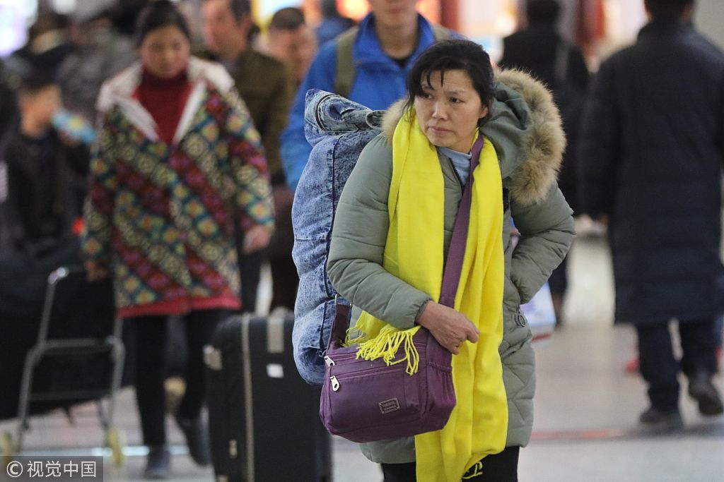 春运大幕明日开启 郑州火车站客流渐增