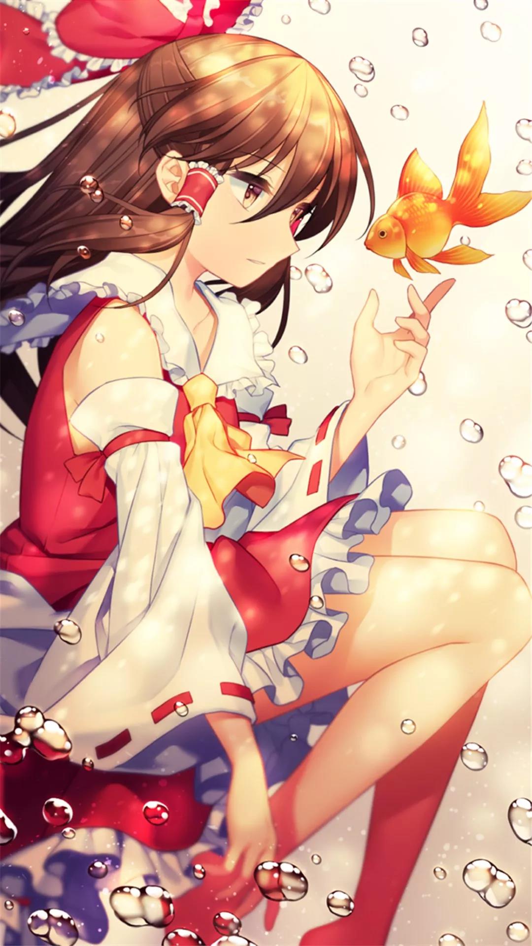 人物板绘,东方project,博丽灵梦!