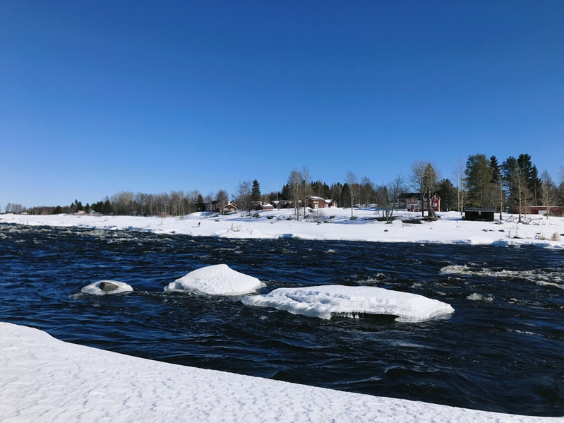 瑞典小镇,雪景美好,快来看雪,体验不一样的风情吧!