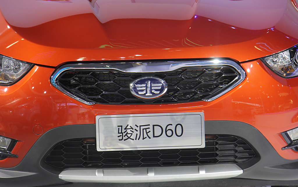 解读一款一汽骏派d60的外观之美