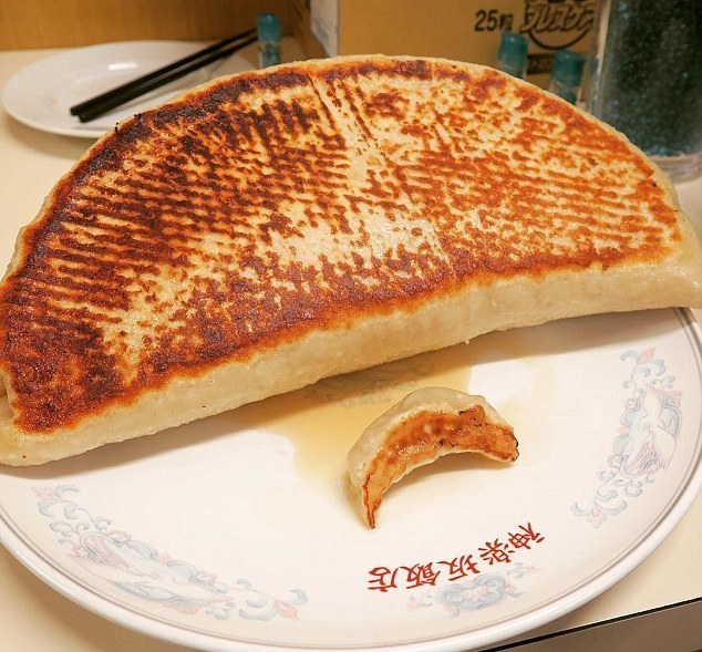 巨型饺子图片