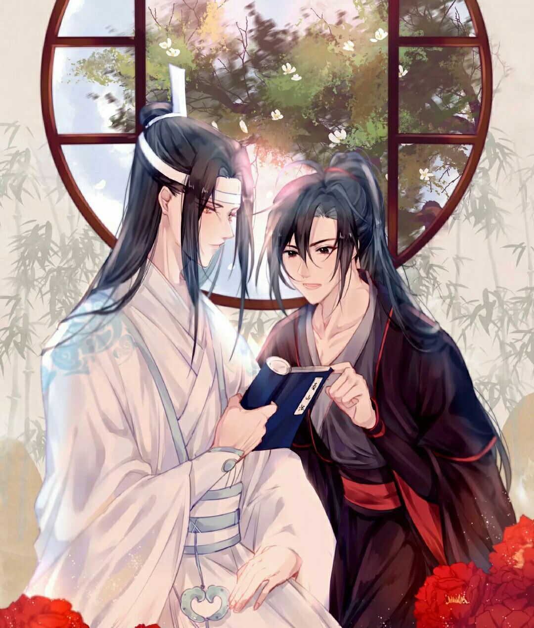 魔道祖师:当洛冰河和花城长大后,变得英气十足,羡羡却缩水了?