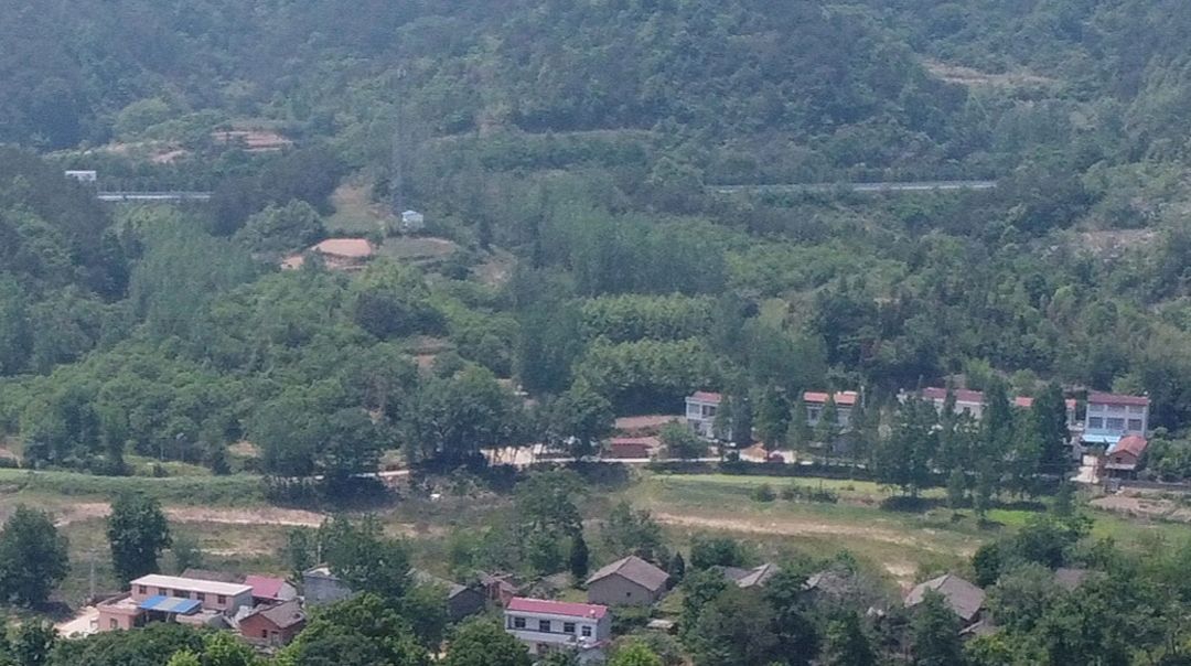 祝世凤少将的故乡,麻城市乘马岗镇落衣山村