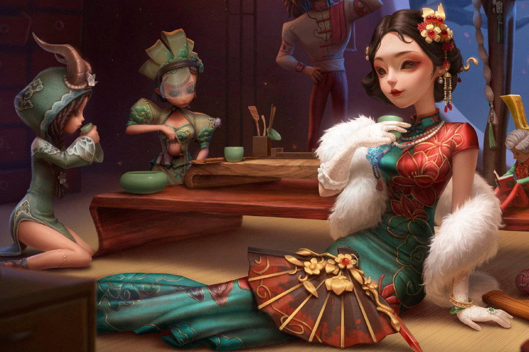 第五人格:周年庆精华宝箱来袭,旗袍红蝶太惊艳,更有宿伞与勘探