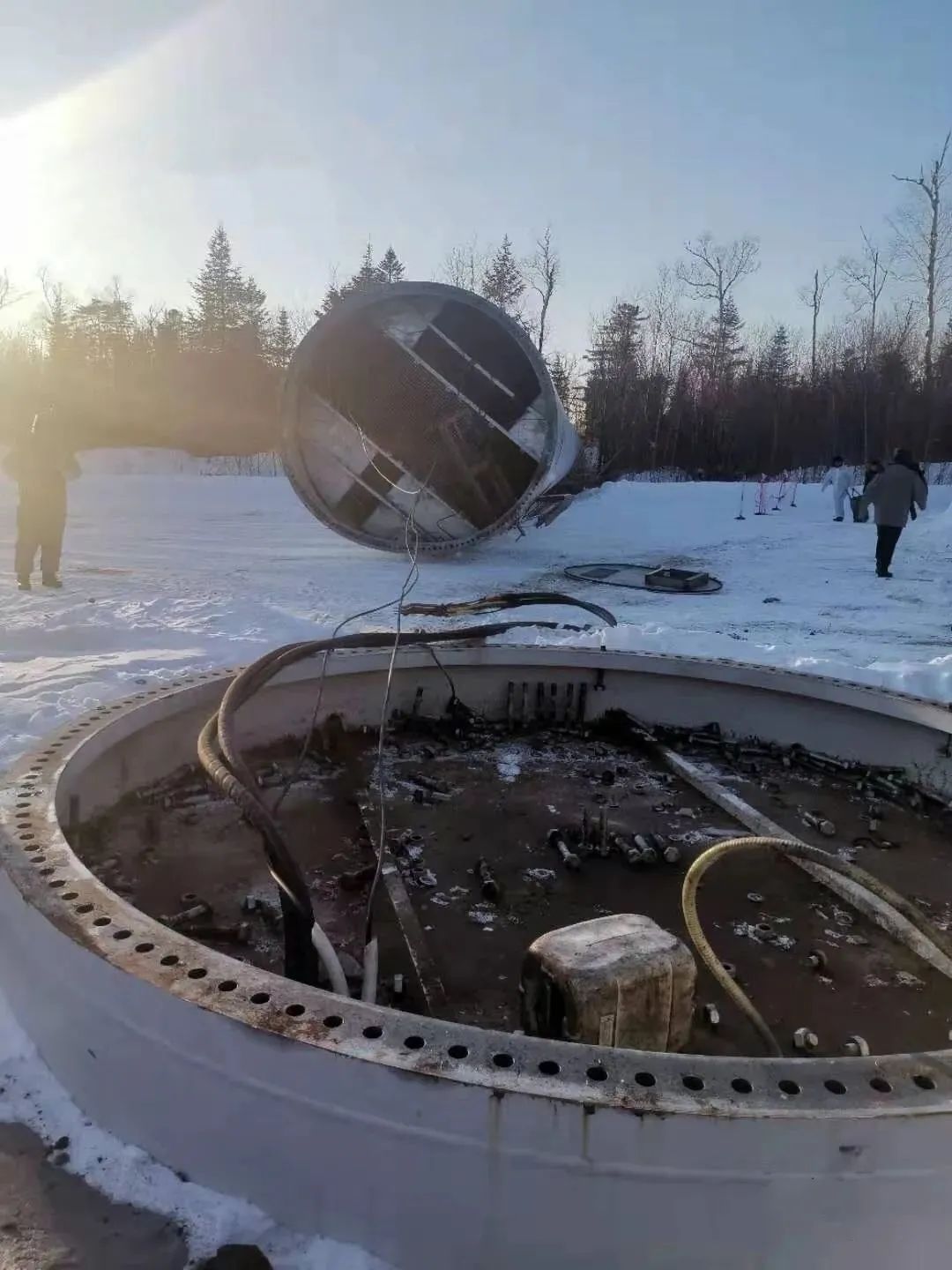 检修人员操作失误——黑龙江某风电场发生倒塔事故