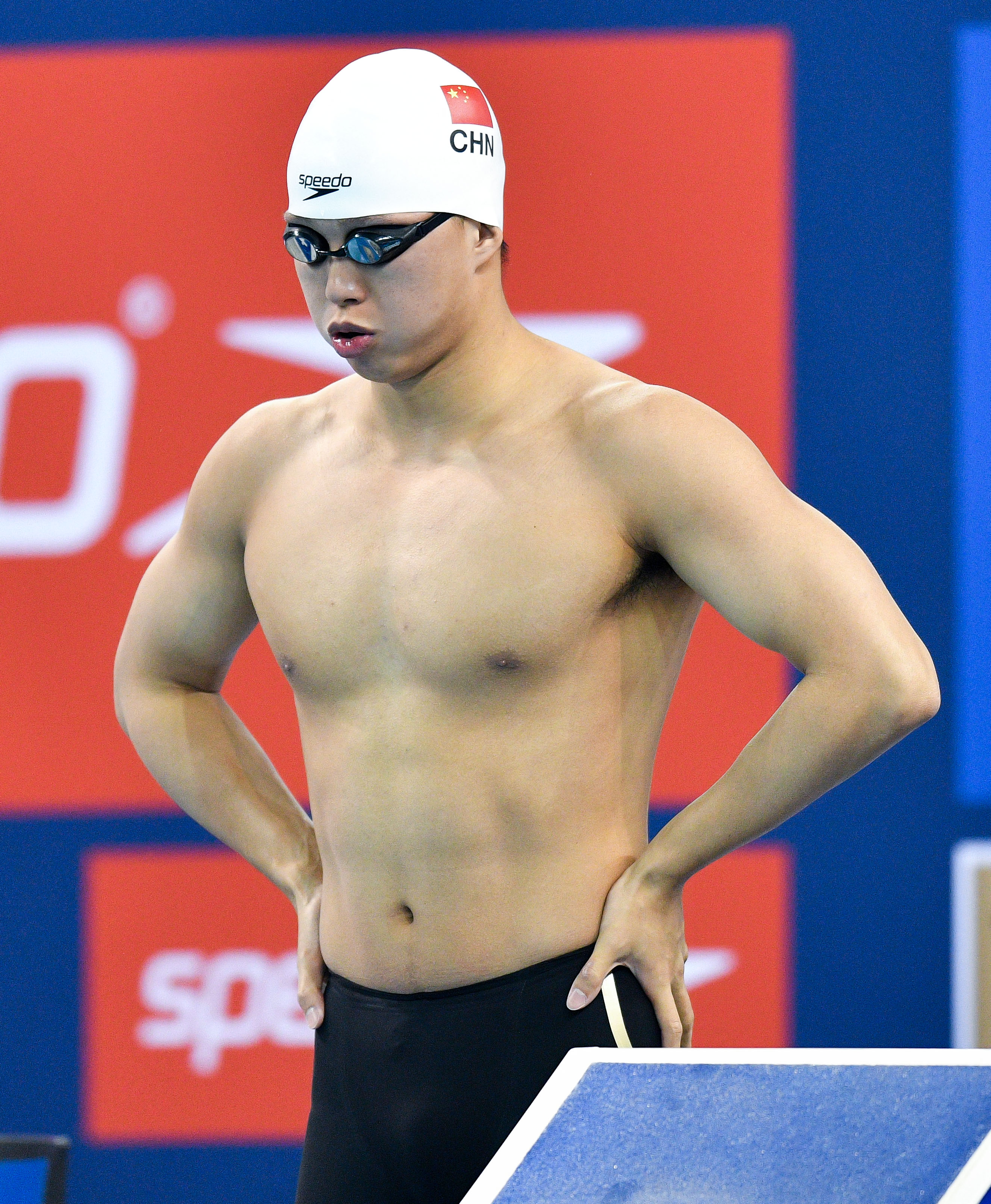 游泳——世界杯卡塔尔站:吴宇航获男子200米蝶泳铜牌(4)