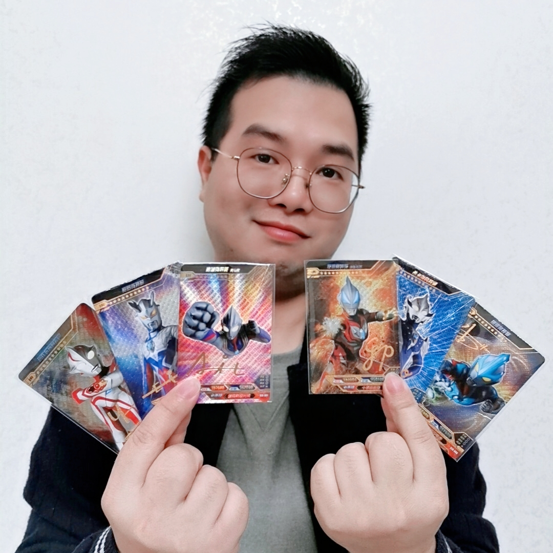 卡游正版奥特曼卡片签名卡