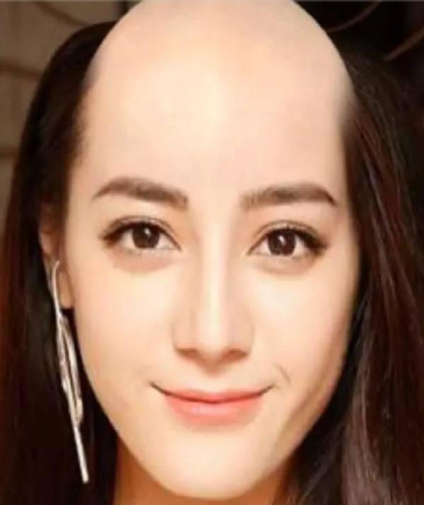 当女星变光头,宁静帅气,杨幂颜值下降,看到迪丽热巴笑喷了!