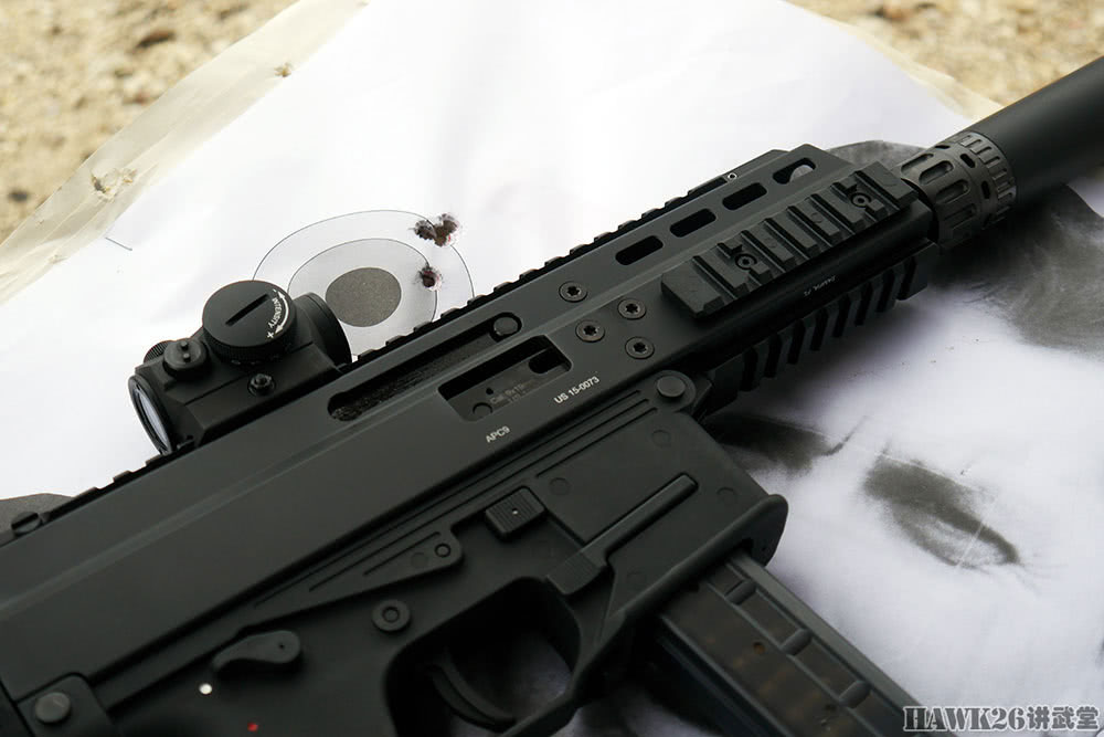 评测:b&t apc9冲锋枪 美军新型便携冲锋枪到底有多牛