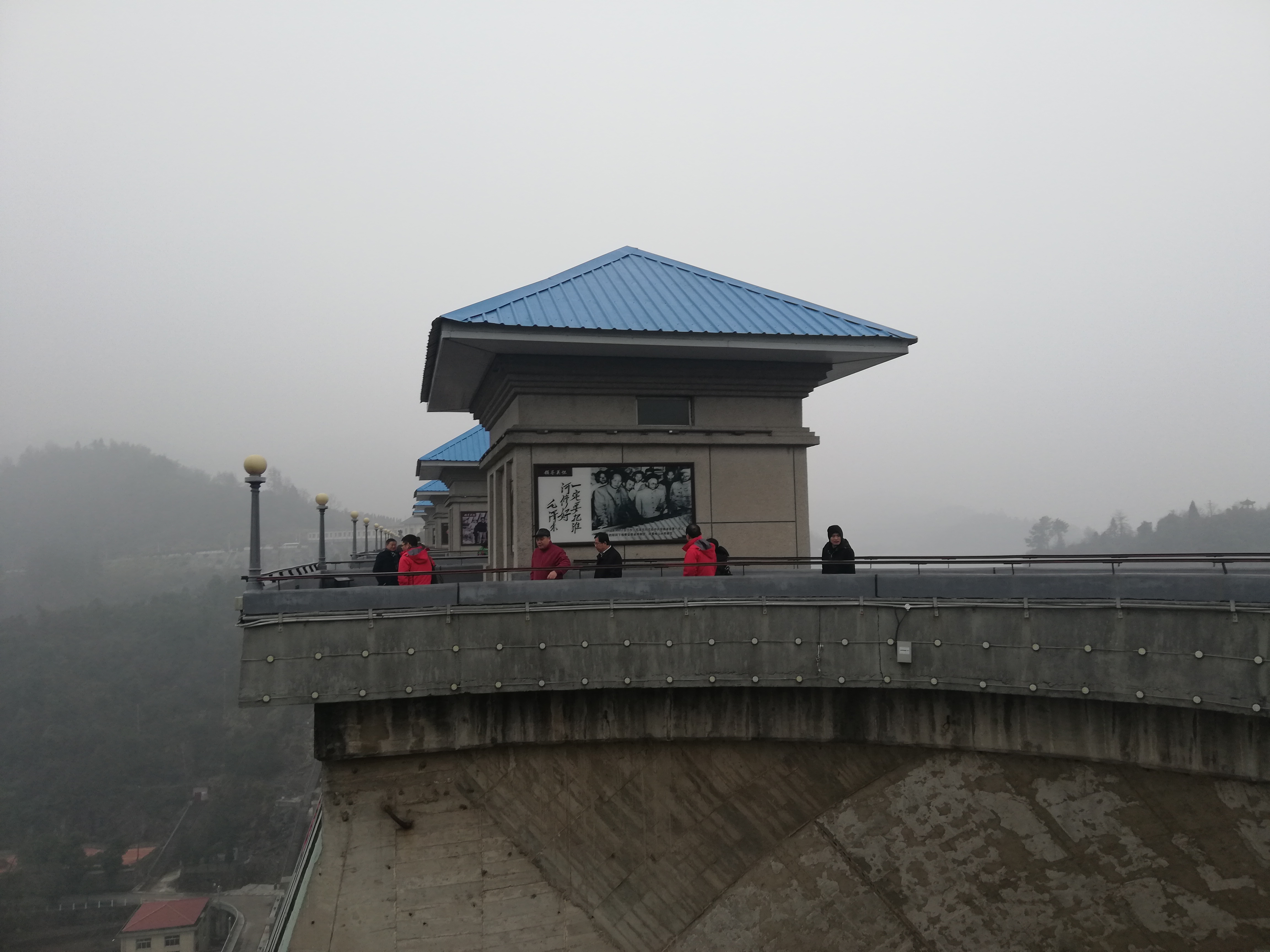 六安梅山水库风景区图片