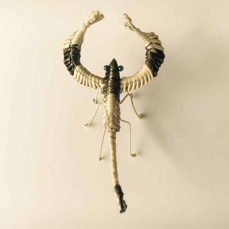 棕编,棕榈树叶上的艺术