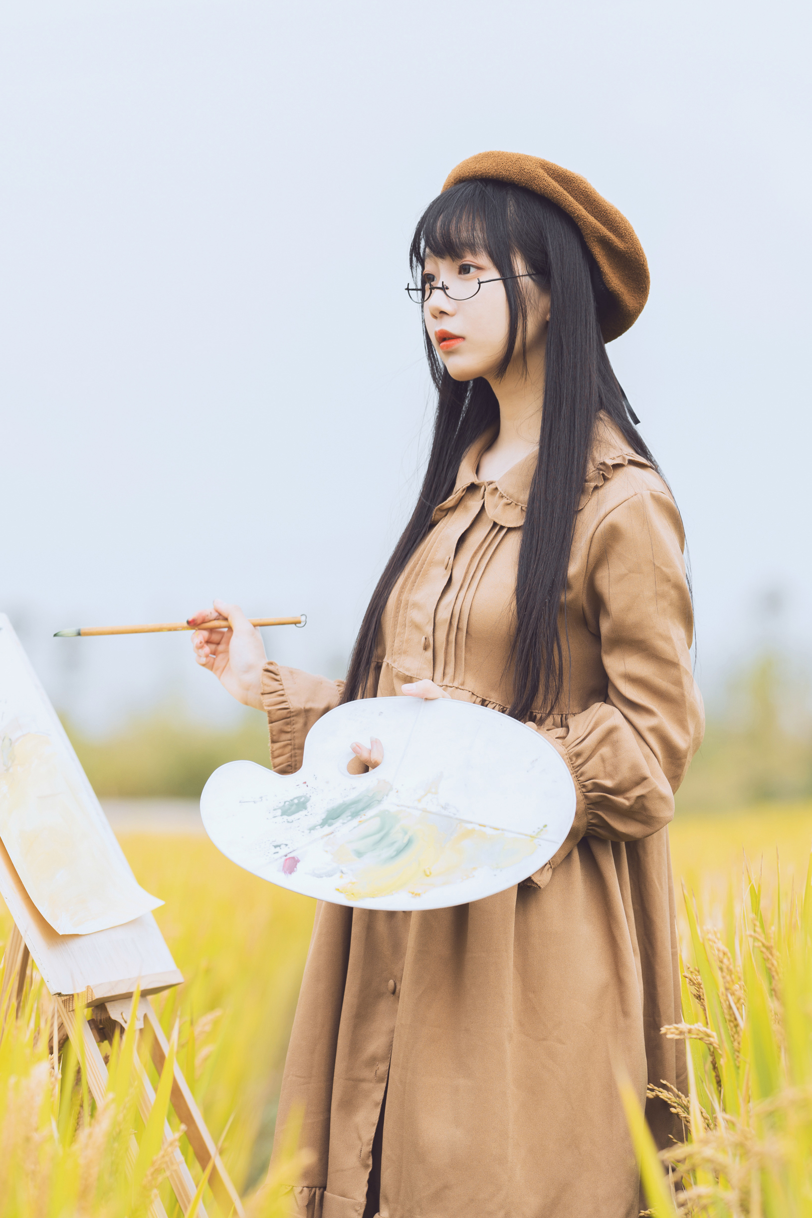 人像摄影(文艺范儿的姑娘有一种独特的吸引力)