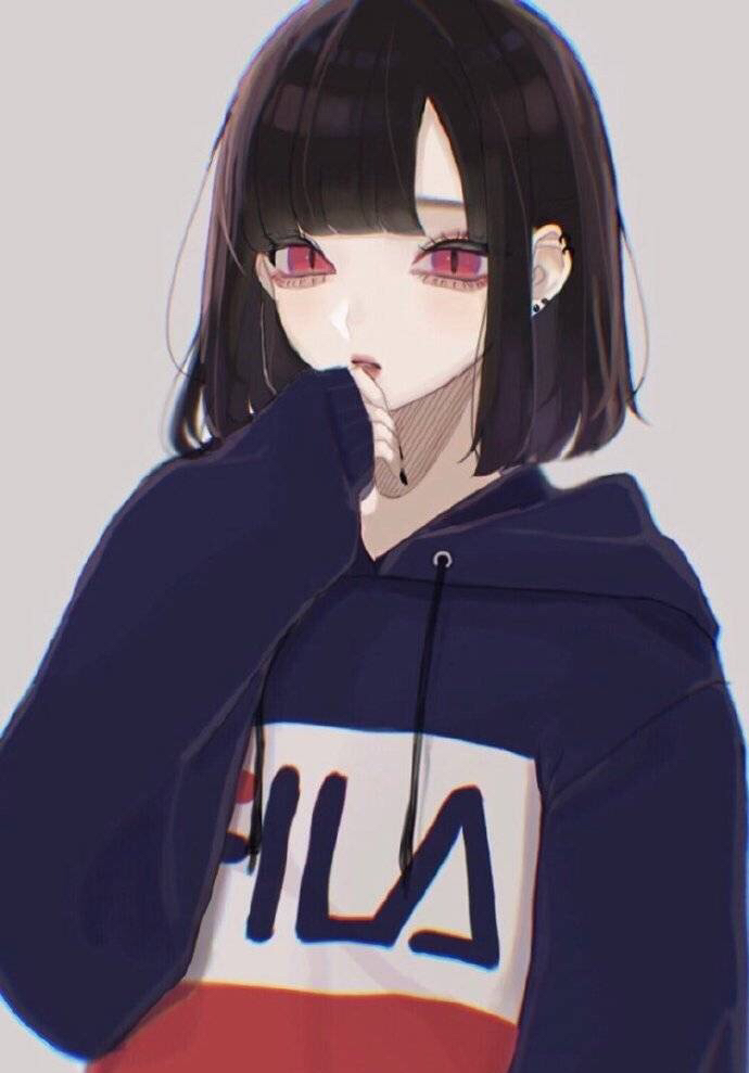 人物板绘,时尚美女赛高,五官画的超精致