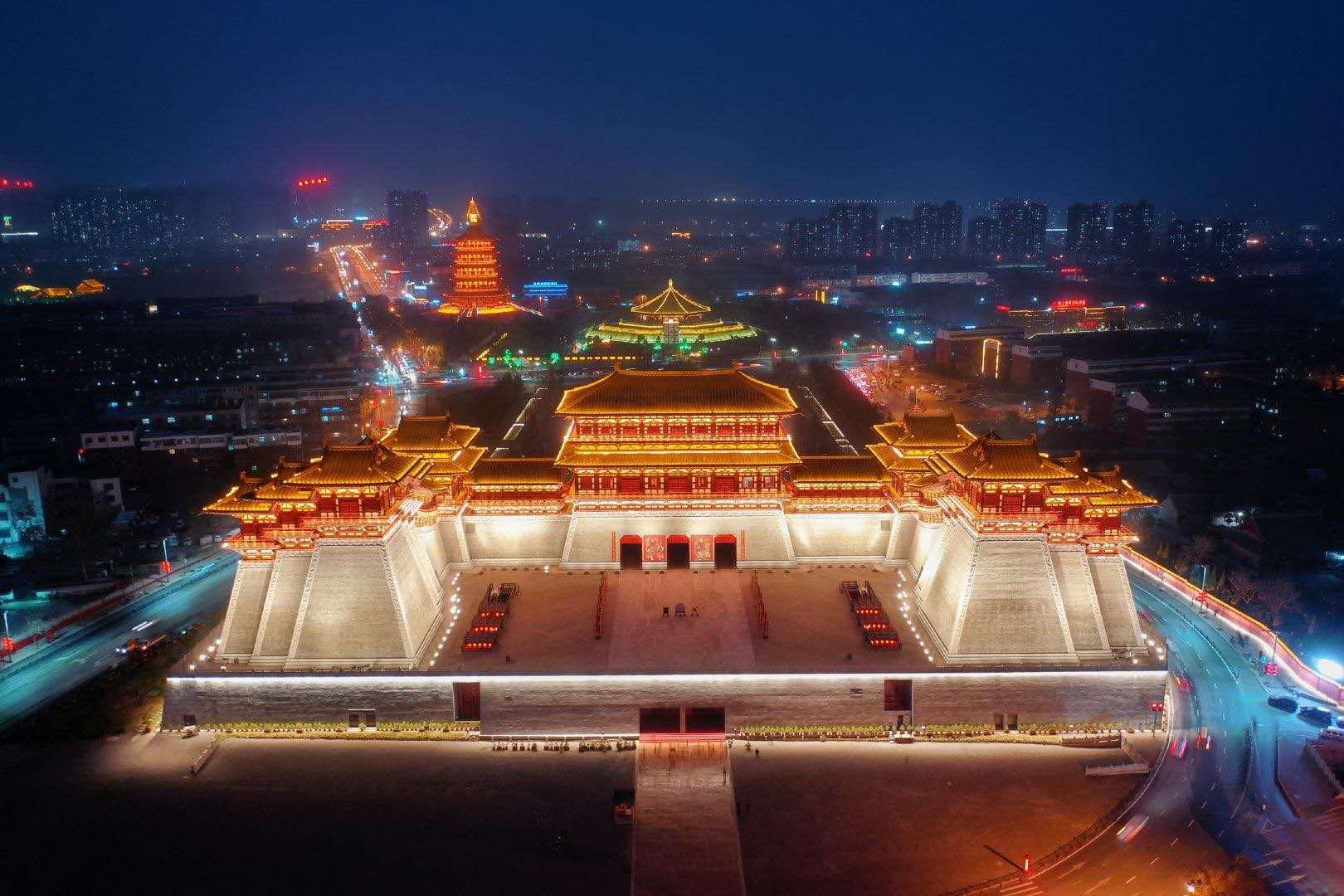 洛阳城这组照片看得振奋人心啊,有一种大唐神都气象!