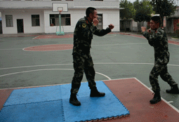 动图 | 武警擒敌术,快来和兵哥学两招!