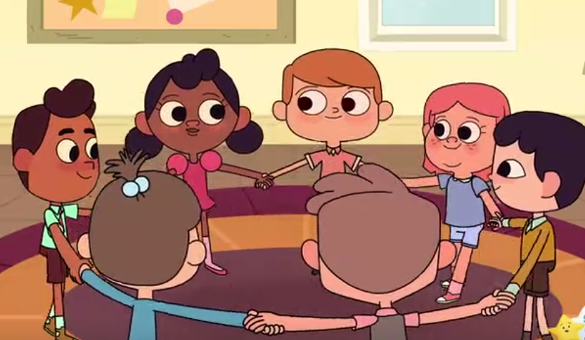 (儿歌)make a circle