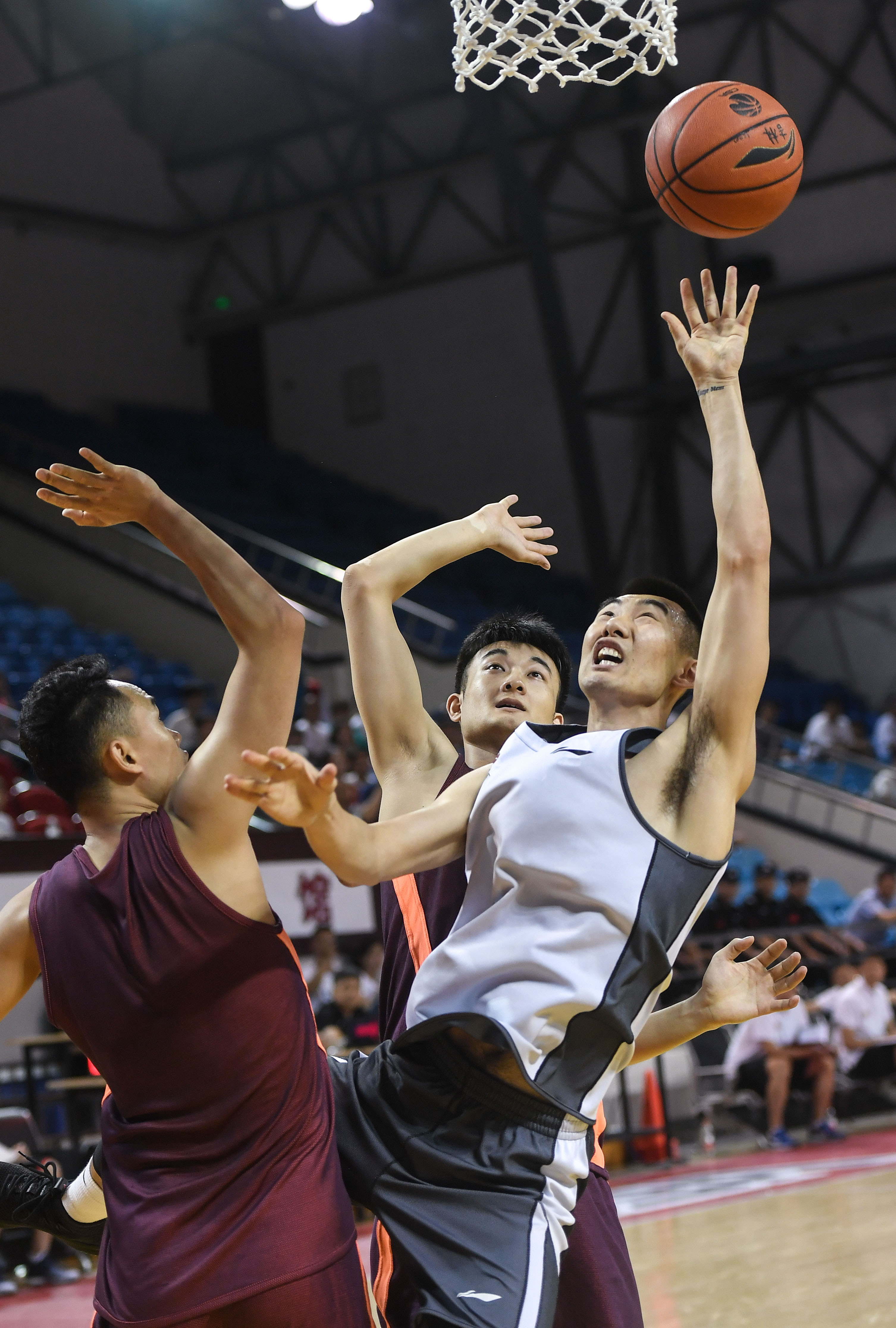 篮球——热身赛:吉林九台农商银行胜辽宁本钢(4)