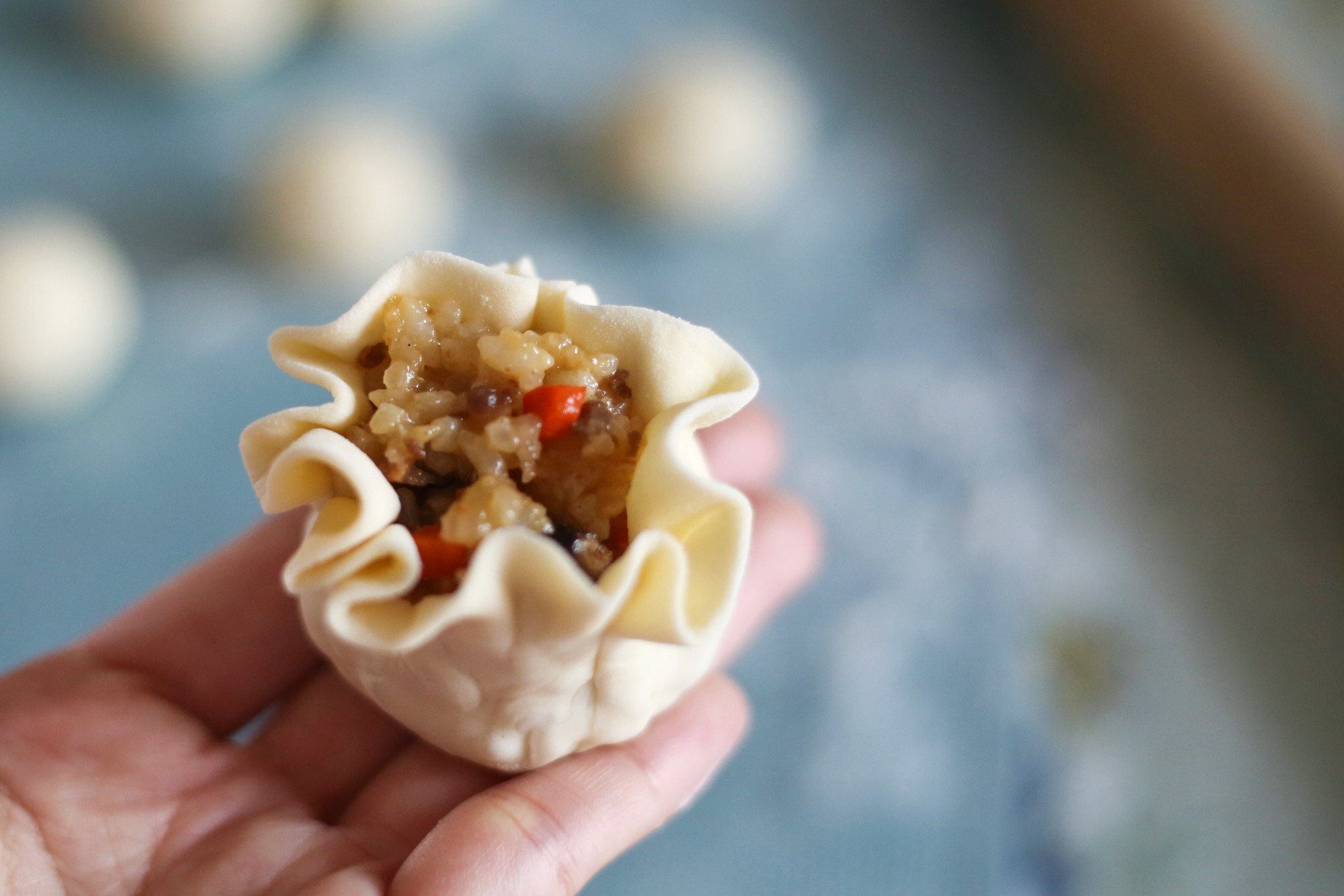 一起来看烧麦的做法