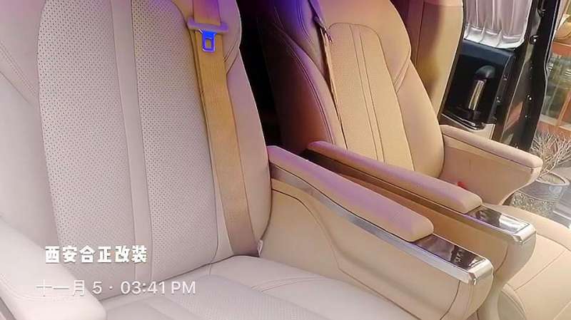 西安汽车内饰真皮改装,合正别克gl8纯手工工艺缝合,汽车,宣传片,好看视频