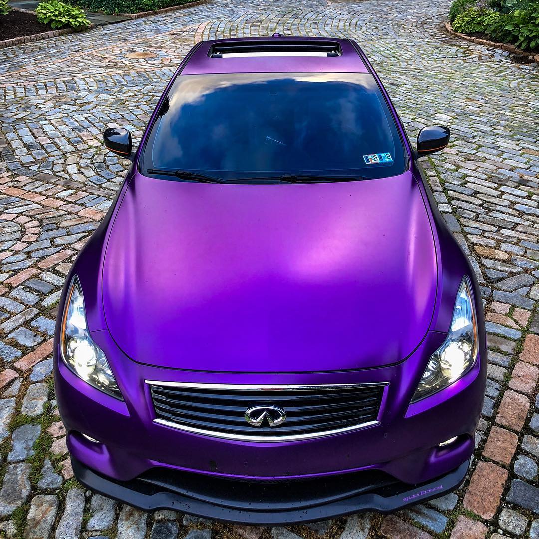 改装车摄影:紫魅的英菲尼迪
