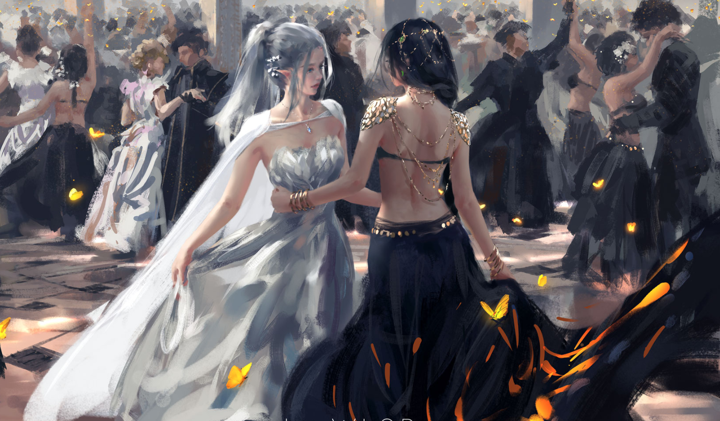 《鬼刀》系列漫画壁纸,高清无水印图集,仙女必备壁纸!