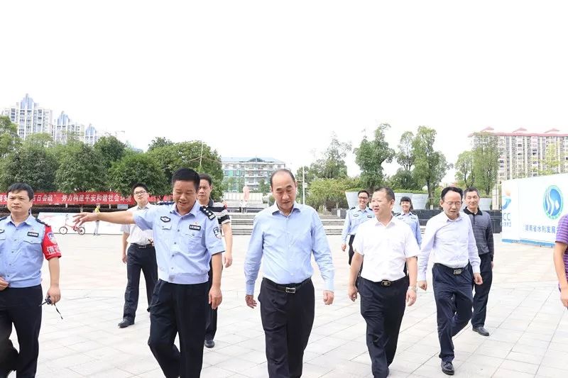 「百日会战」李介德同志督导常德"百日会战"工作