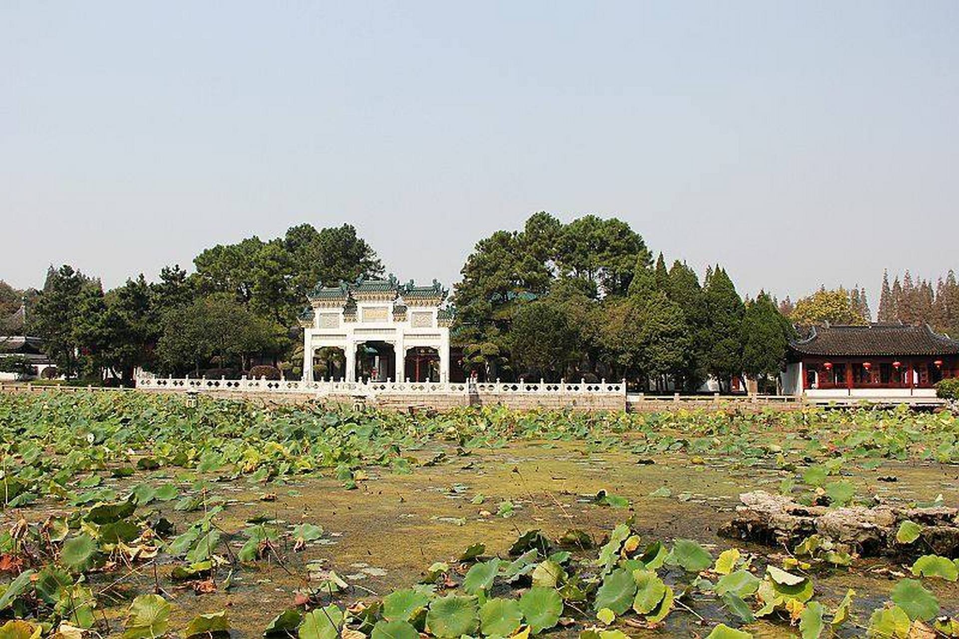 新年味#02#春节地标打卡#【上海大观园】凹晶馆:位于大观楼后小溪