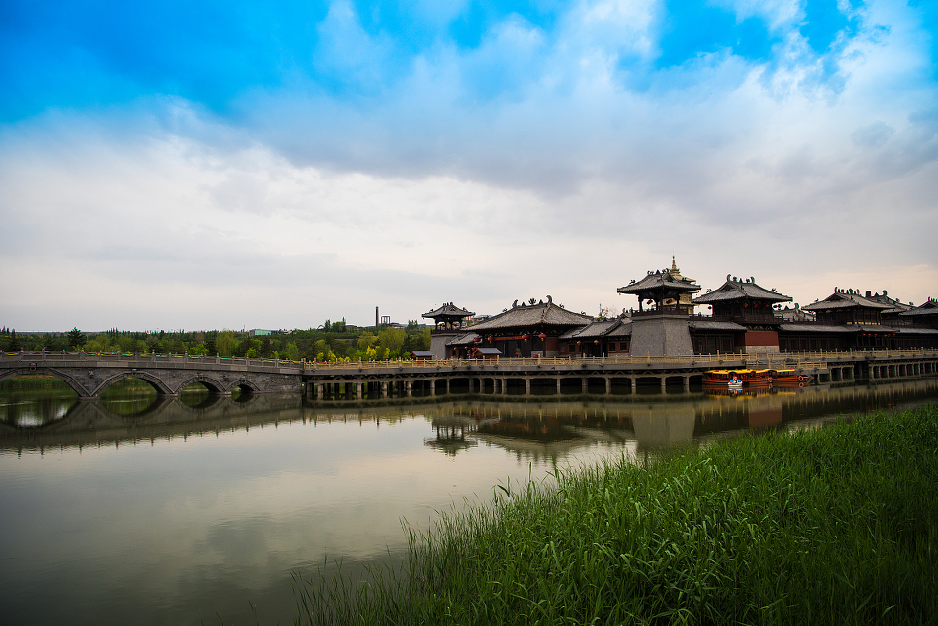 淮南焦岗湖风景区图片