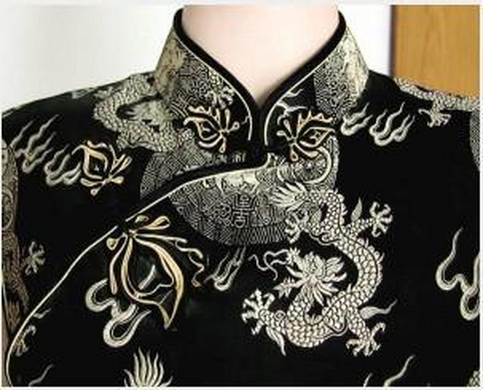 非遗印记#【非遗名录】中式服装制作技艺(龙凤旗袍手