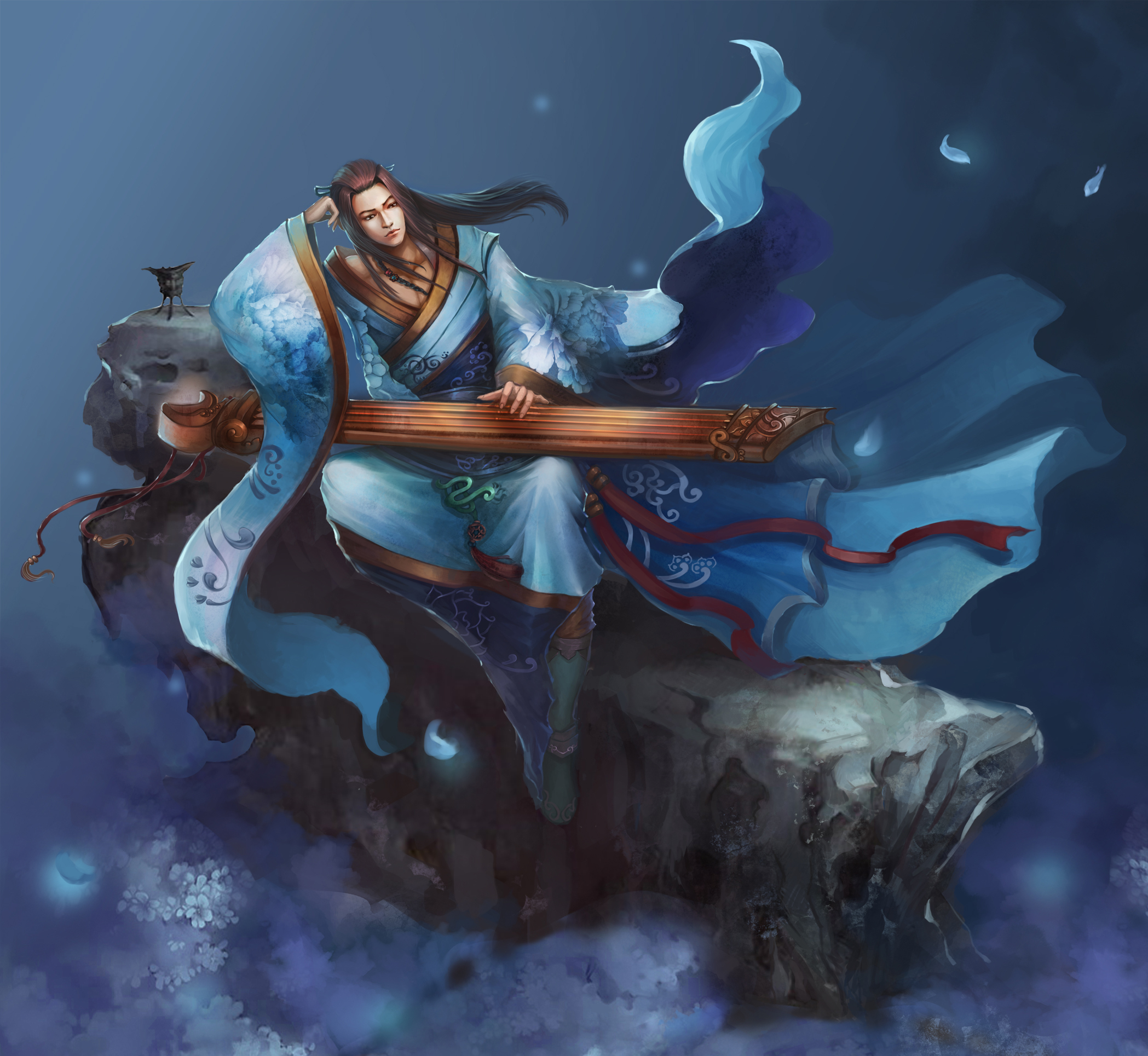 中国游戏宣传插画作品