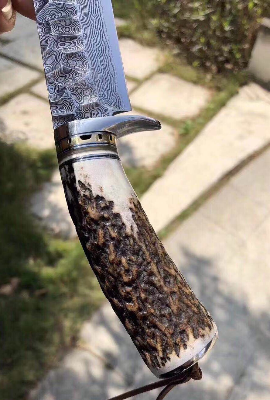 大马士革小猎刀-陨石,鉴赏