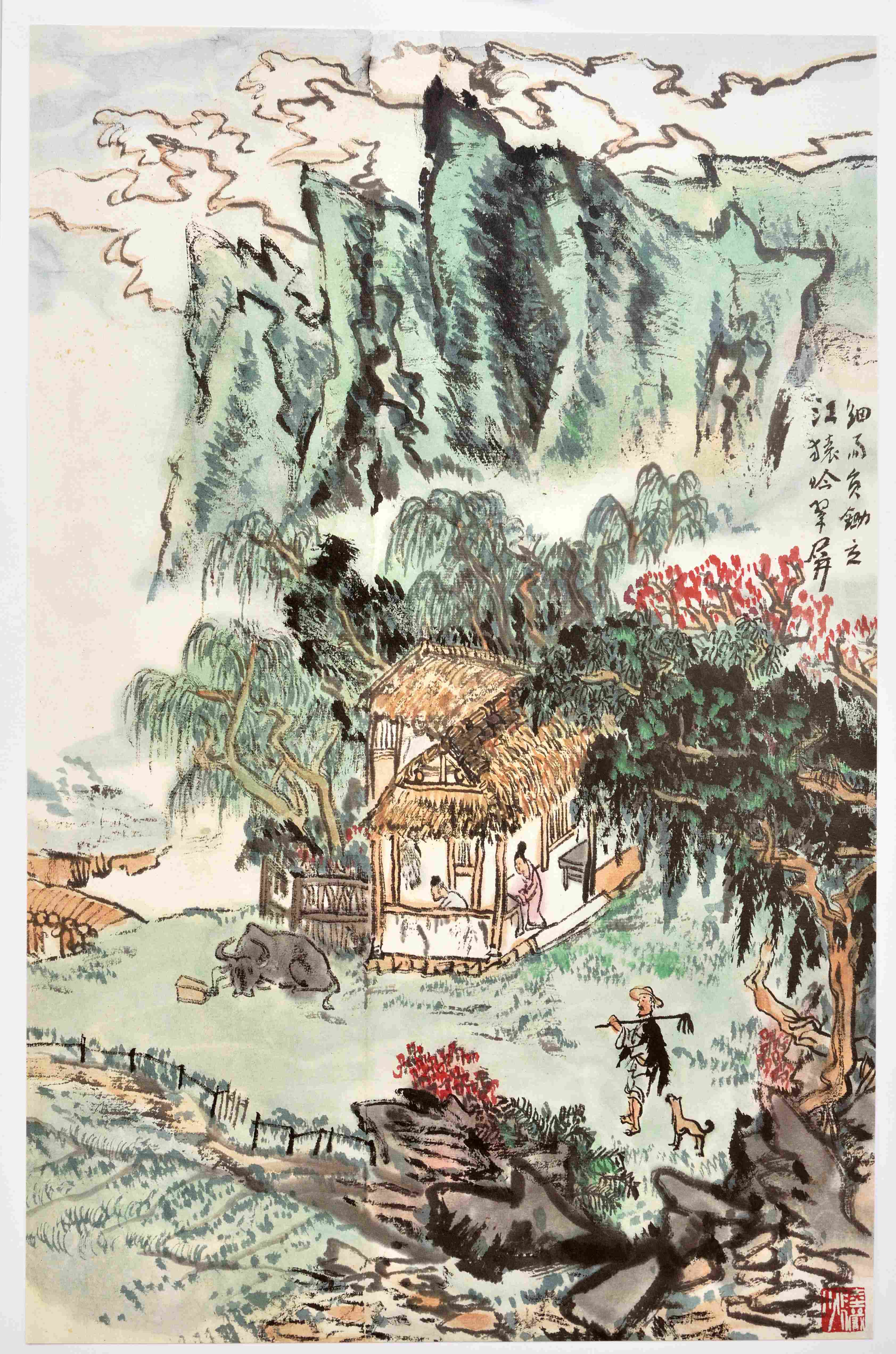 数十载反复描摹杜甫诗意,一个杜甫,让陆俨少"相爱了一生"