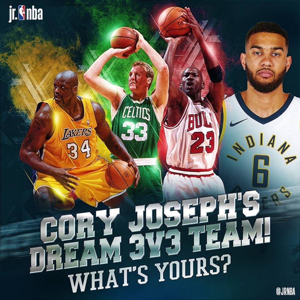 约瑟夫谈心中梦之队三人组:乔丹&伯德&奥尼尔