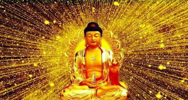 印光大师高声宣诵佛号,在佛堂大殿产生出轰鸣,盖过了汉奸的狂笑